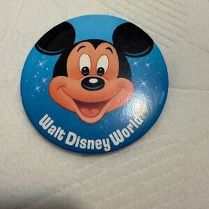 Walt Disney world Mickey Mouse button